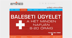 Desktop Screenshot of emineo.hu