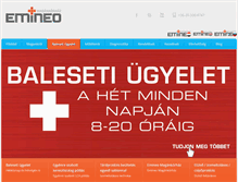 Tablet Screenshot of emineo.hu